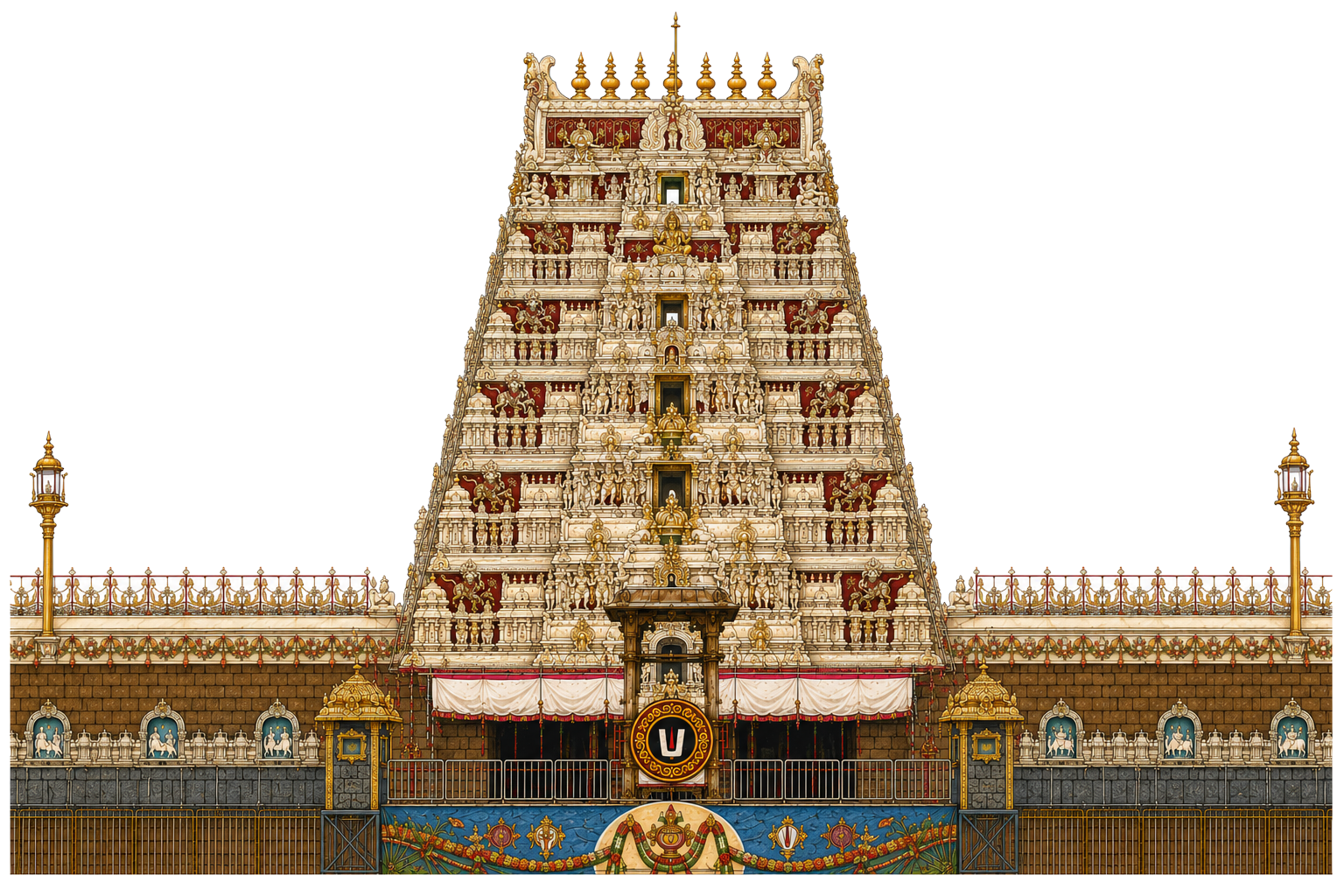 Tirumala gopuram